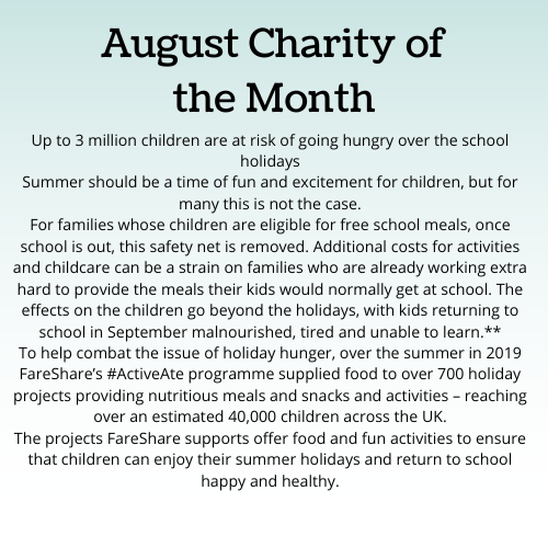 Charity of the Month